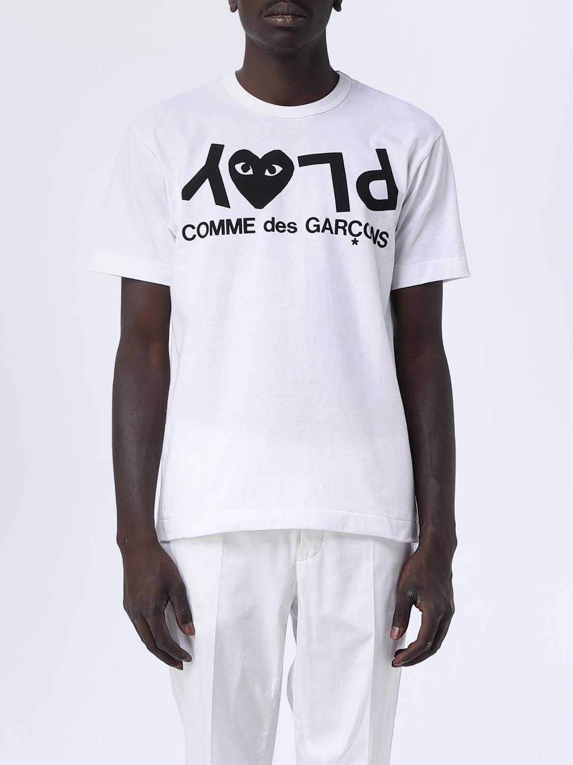 T-shirt Comme Des Garçons Neuf - Taille M, Blanc, Avec Étiquettes, Département Garçon