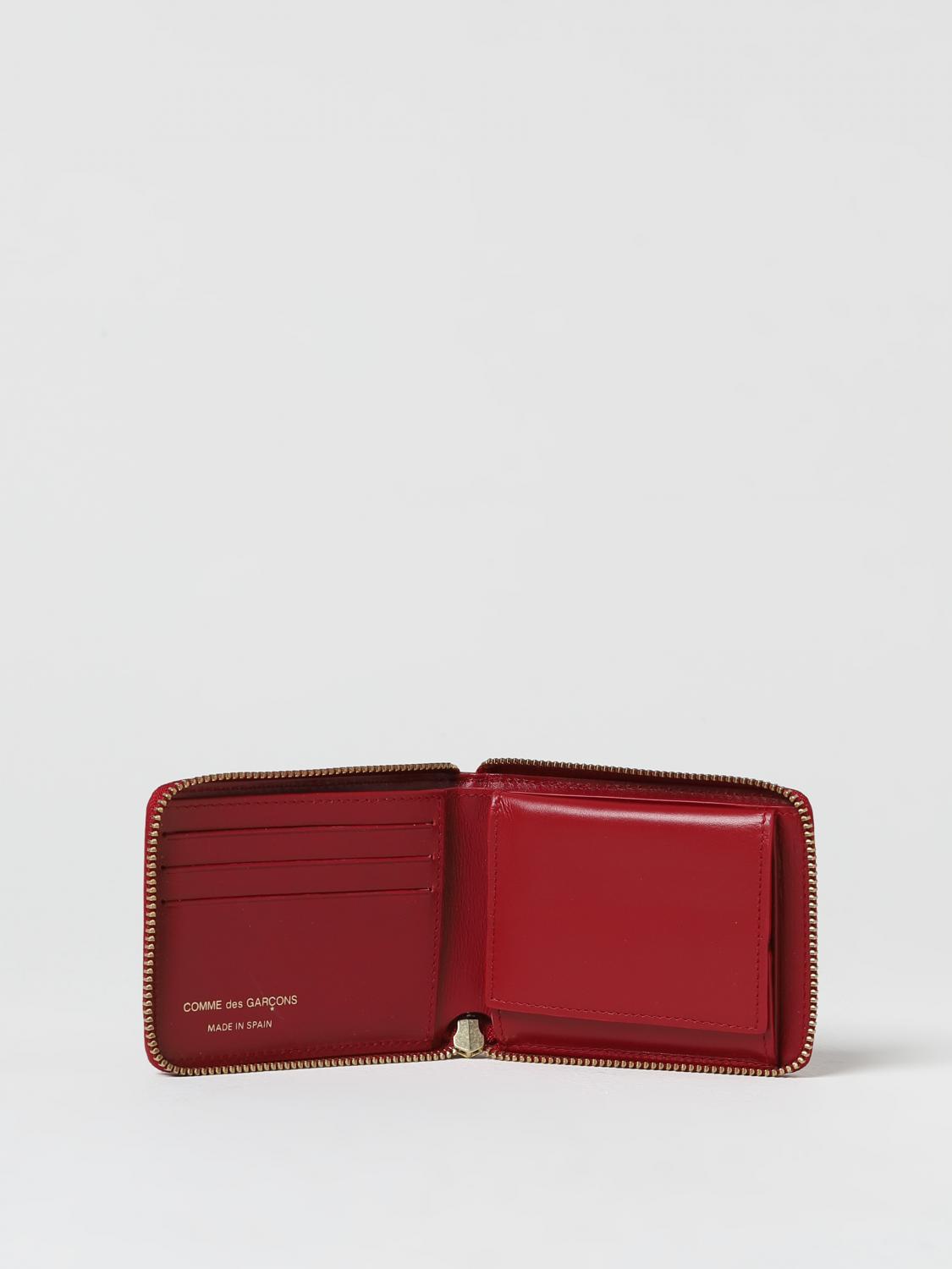 COMME DES GARÇONS WALLET 지갑: 지갑 남성 Comme Des Garçons Wallet, 버건디 - Img 2