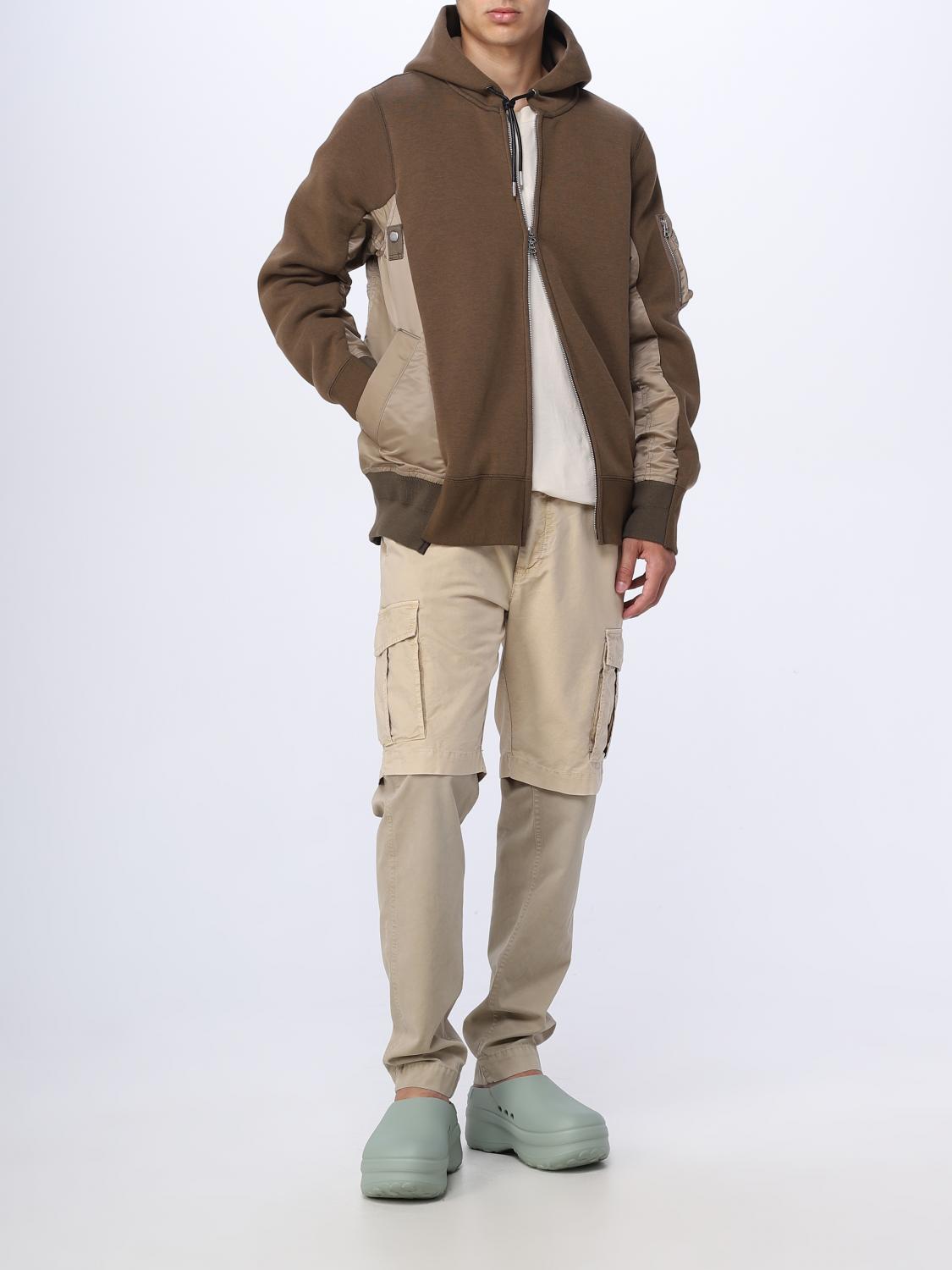 SACAI SWEATSHIRT: Sweatshirt homme Sacai, Beige - Img 2