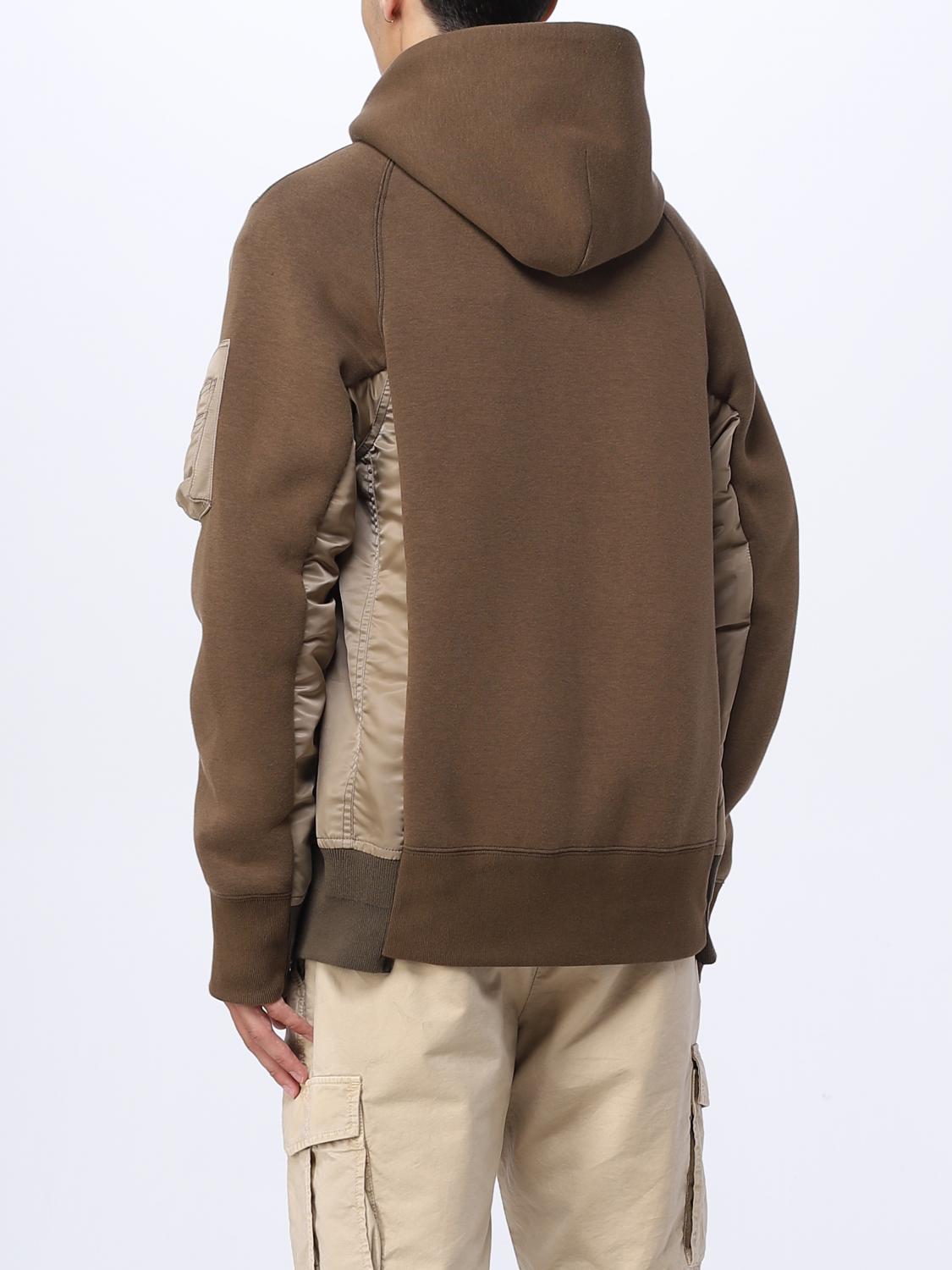 SACAI SWEATSHIRT: Sweatshirt homme Sacai, Beige - Img 3