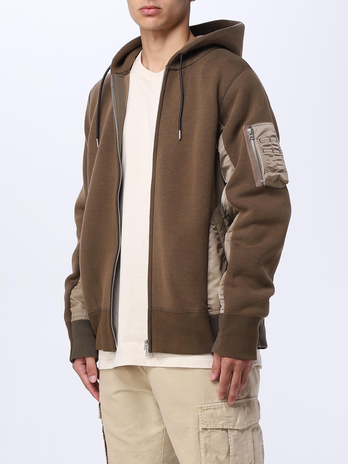 SACAI SWEATSHIRT: Sweatshirt homme Sacai, Beige - Img 4