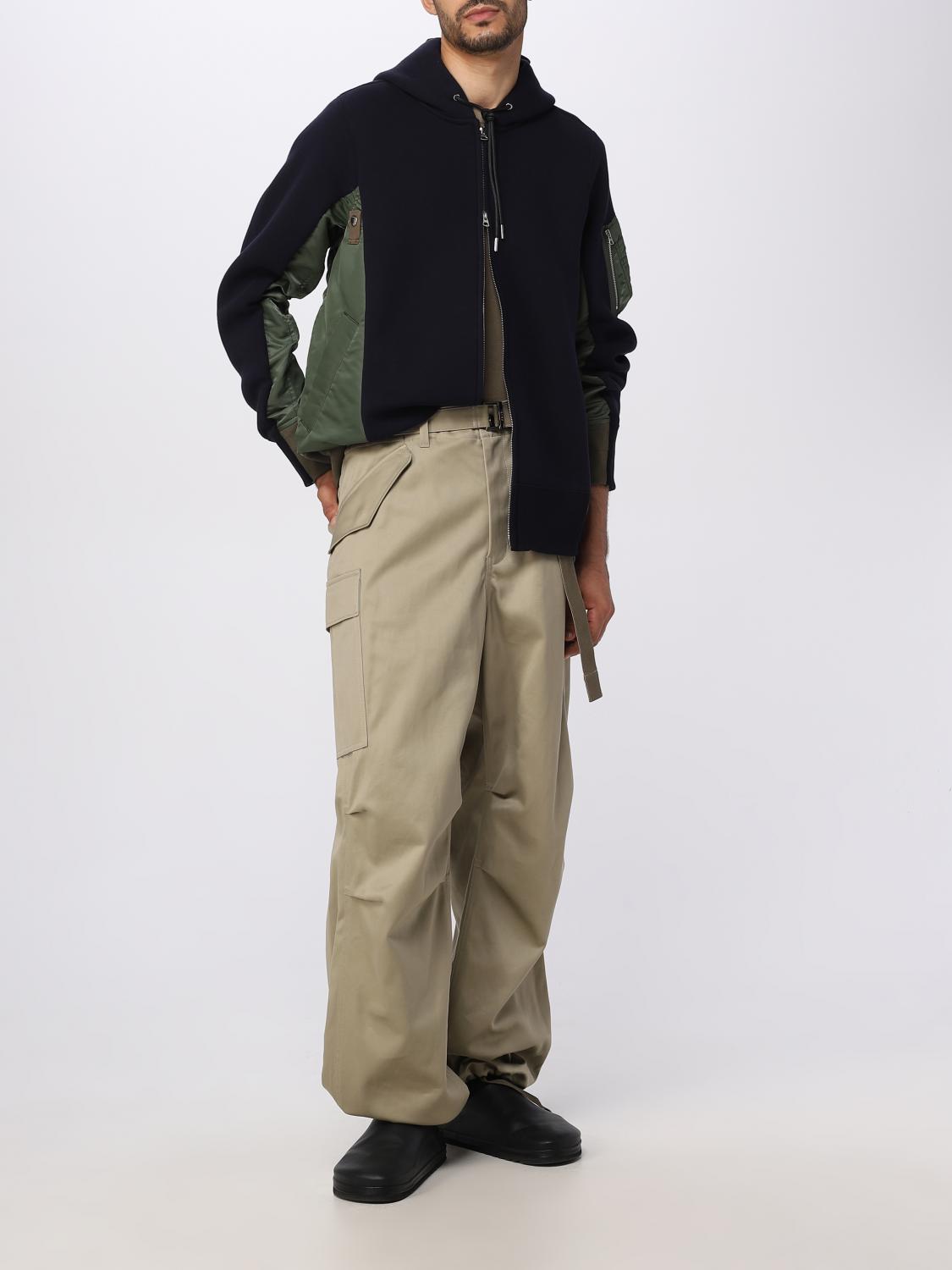 SACAI SWEATSHIRT: Sweatshirt men Sacai, Navy - Img 2