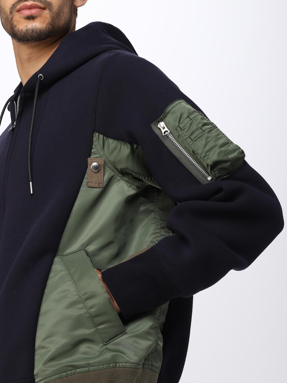 SACAI SWEATSHIRT: Sweatshirt men Sacai, Navy - Img 5