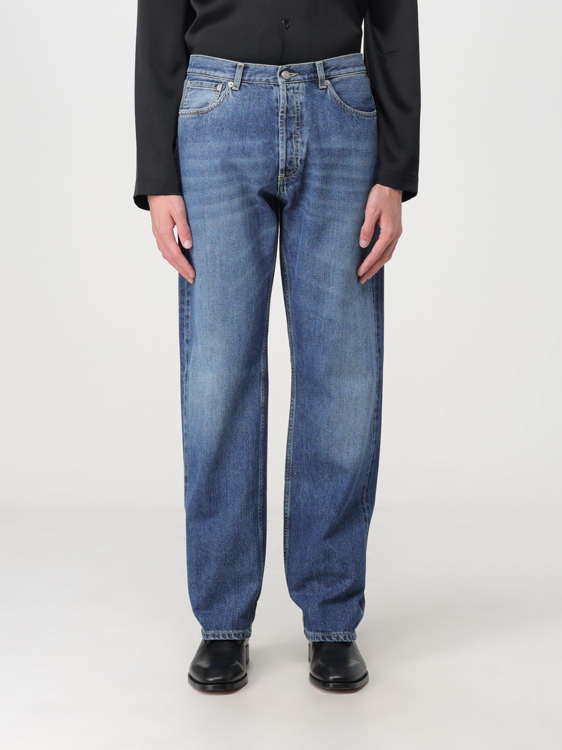 MCQUEEN: jeans in denim - Blue | McQueen jeans 726593QUZ01