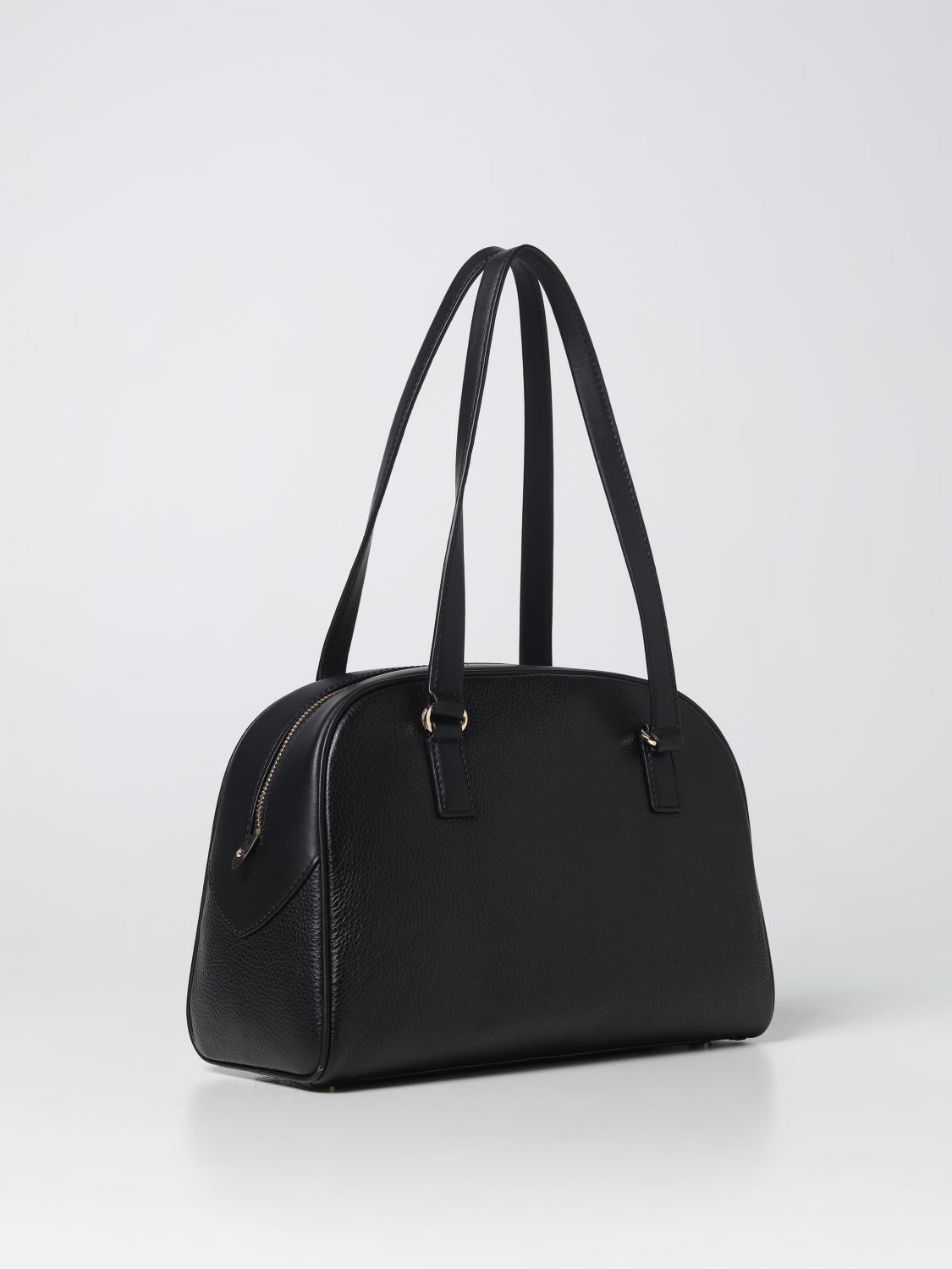 MICHAEL KORS BORSA A SPALLA: Borsa Williamsburg Michael Kors in pelle a grana, Nero - Img 2