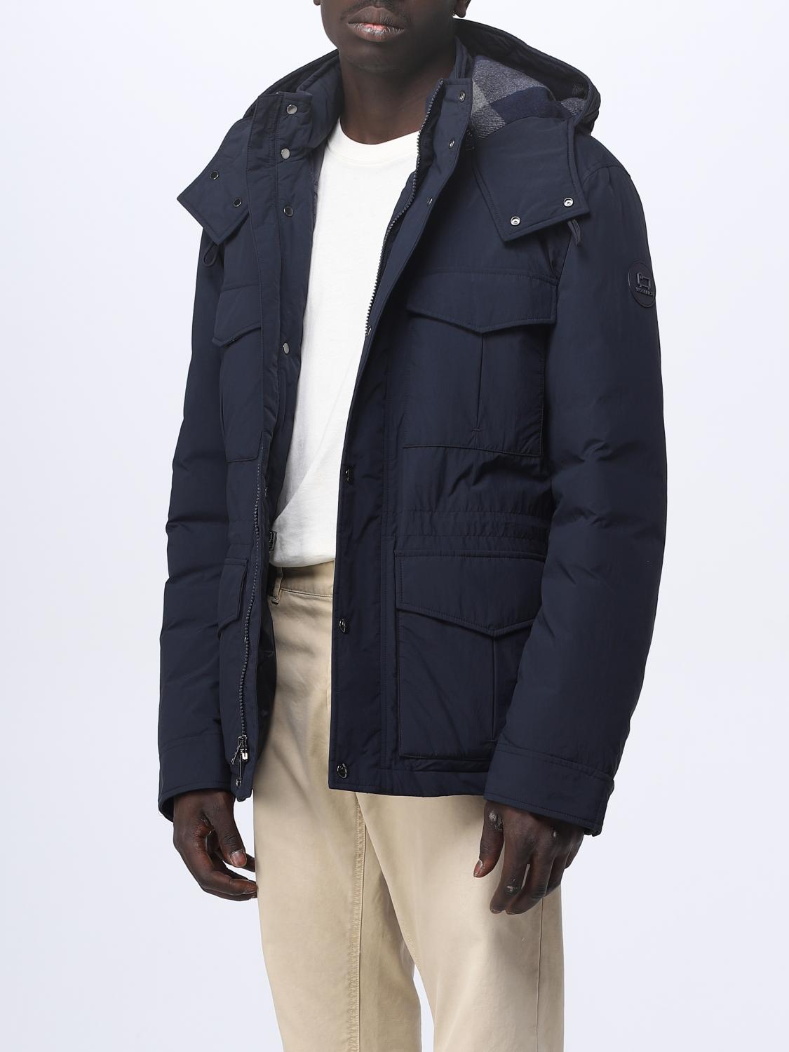 WOOLRICH 코트: 재킷 남성 Woolrich, 블루 - Img 3