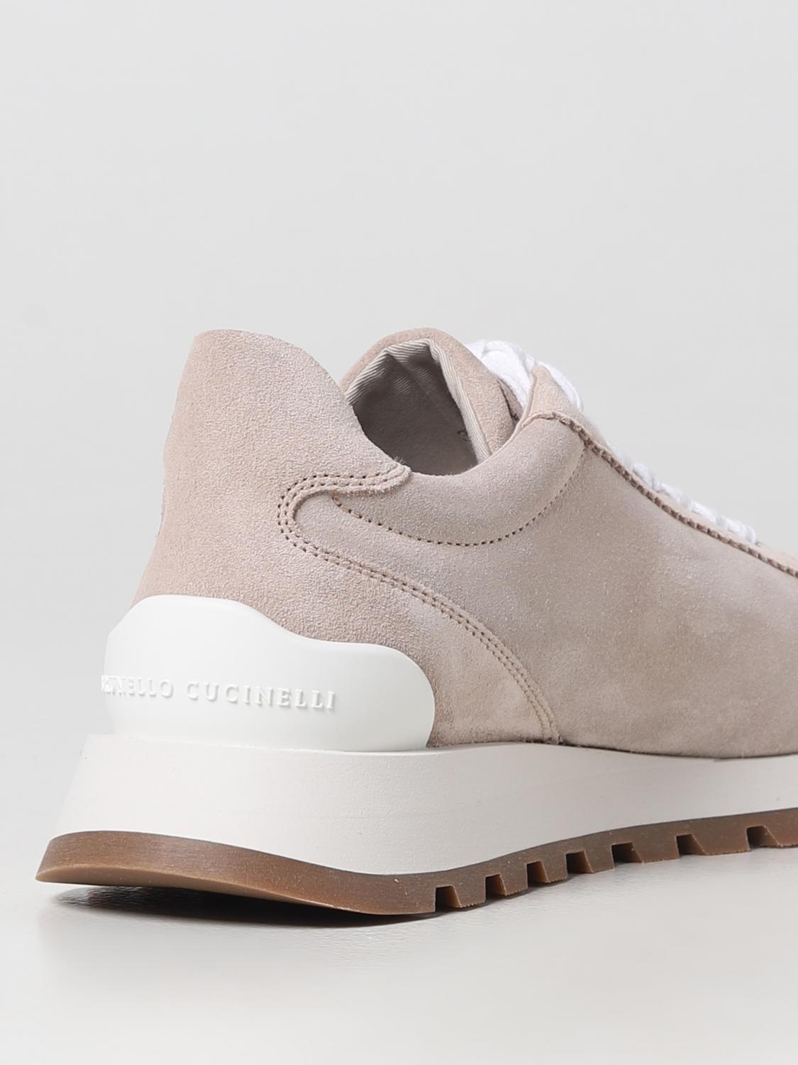 スニーカー BRUNELLO CUCINELLI Women Sneakers MZSFG2110 C9593 Pink BRUNELLO CUCINELLI: Sneakers woman - White | Brunello