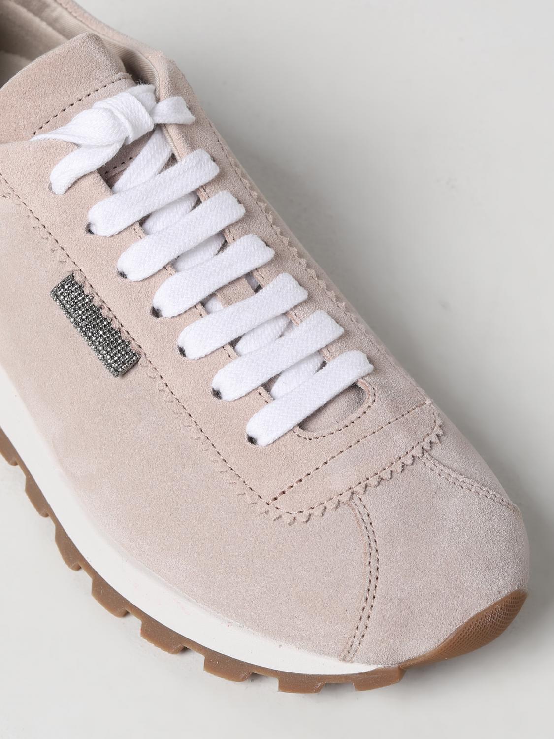 BRUNELLO CUCINELLI: Sneakers woman - Pink | Brunello