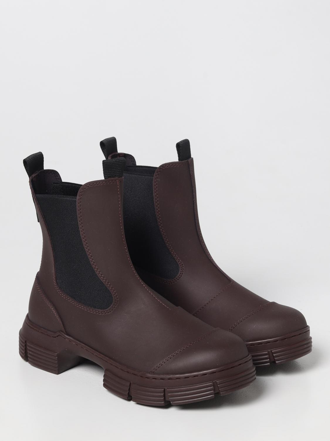 GANNI：シューズ レディース - バイオレット | GIGLIO.COMオンラインの