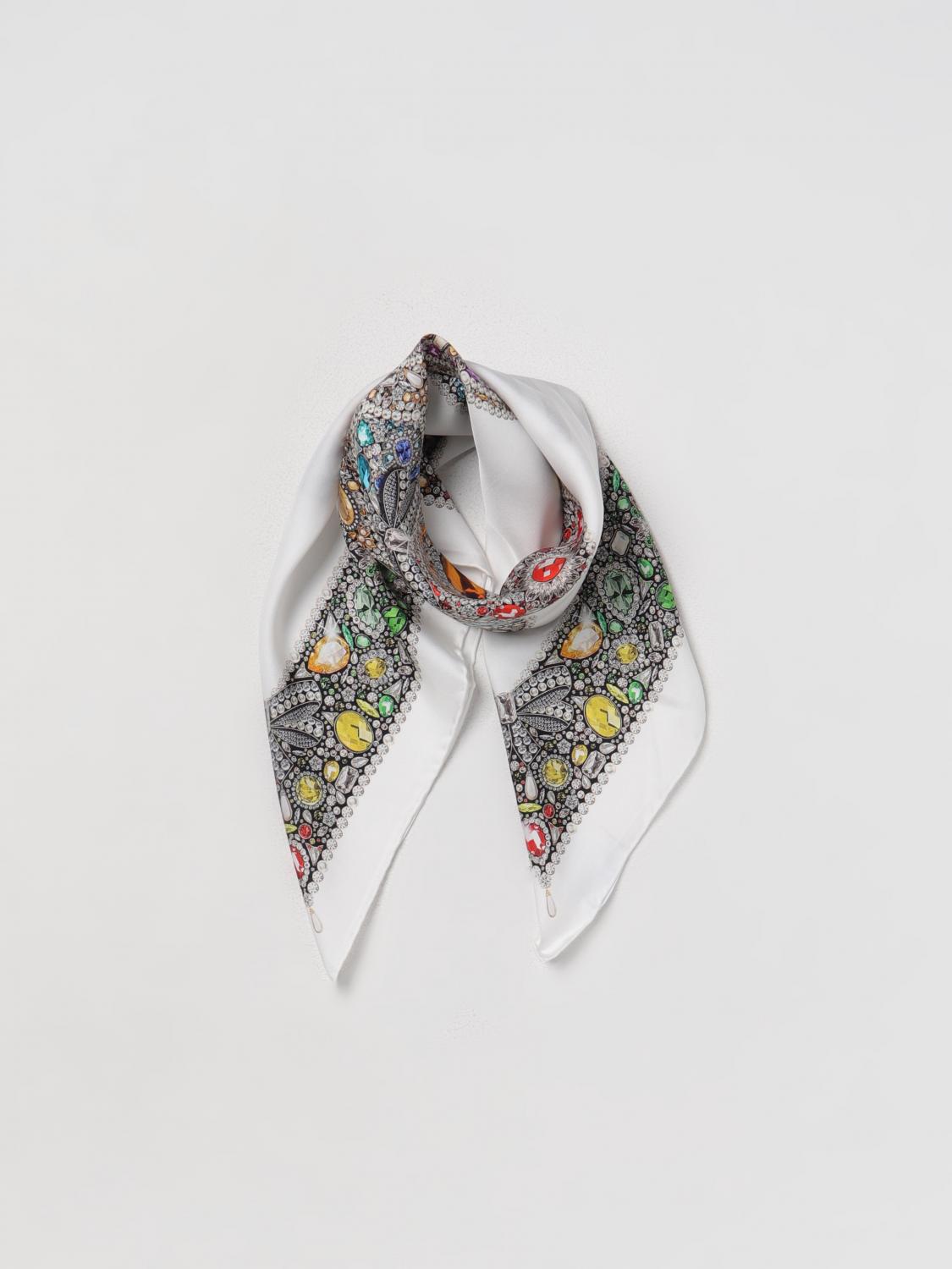 スカーフ MOSCHINO COUTURE Woman Neck scarf White 93508265 1001 MOSCHINO COUTURE：スカーフ レディース - ホワイト | GIGLIO