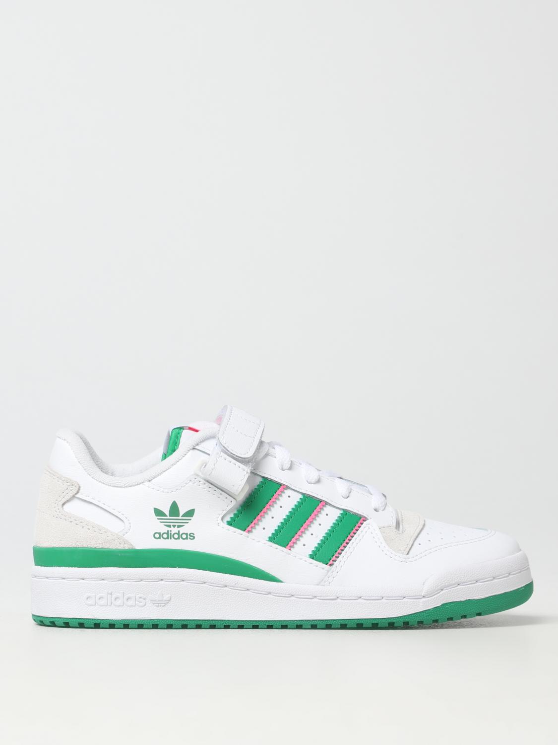 ADIDAS ORIGINALS SNEAKERS: Adidas Originals Forum sneakers in leather, White - Img 1