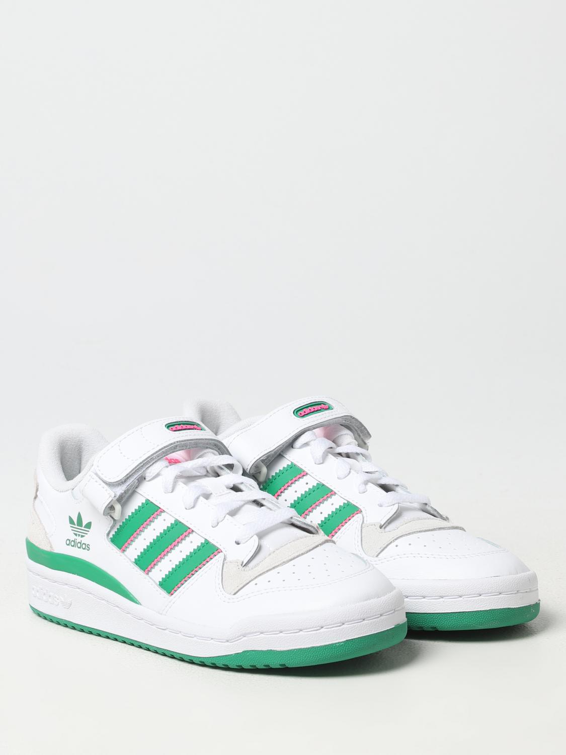 ADIDAS ORIGINALS SNEAKERS: Adidas Originals Forum sneakers in leather, White - Img 2