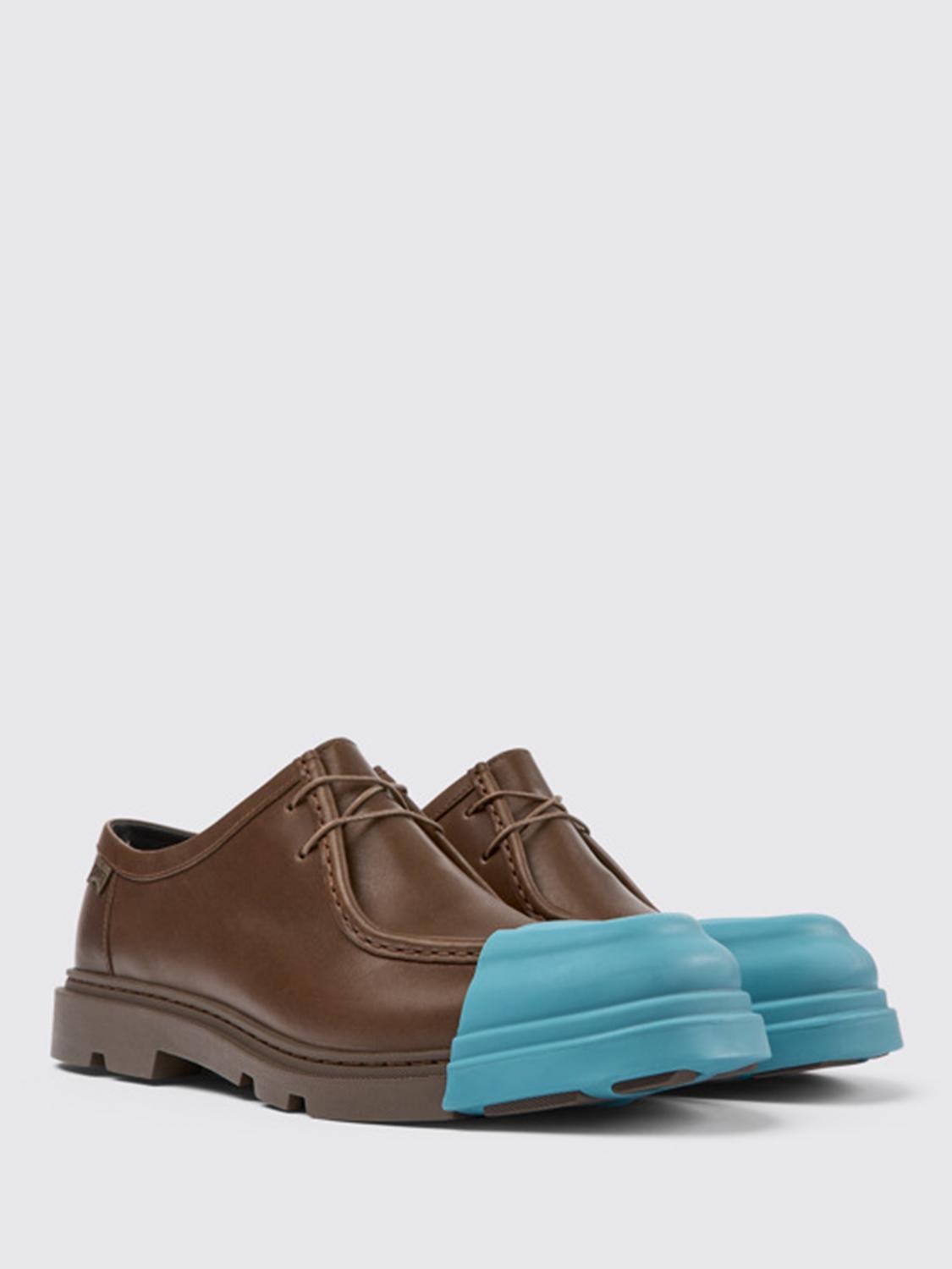 CAMPER SCARPE STRINGATE: Stringata Junction Camper in pelle, Marrone - Img 2