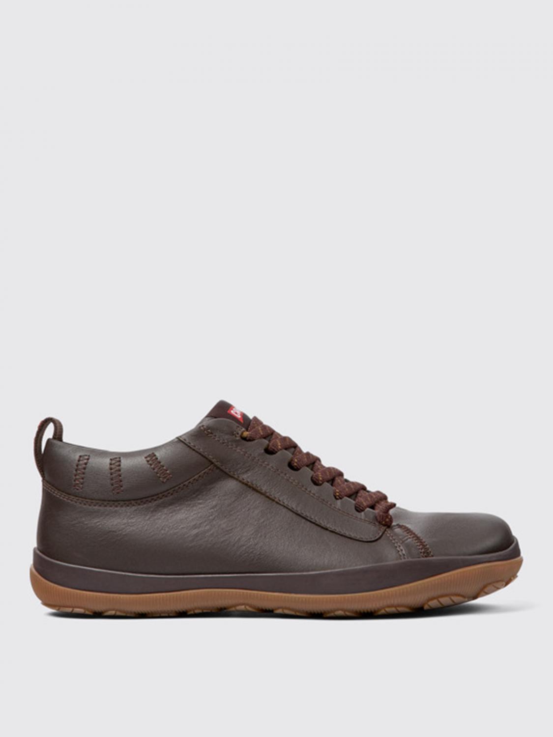 CAMPER SNEAKERS: Sneakers Peu Pista Gore-Tex Camper in pelle, Marrone - Img 1