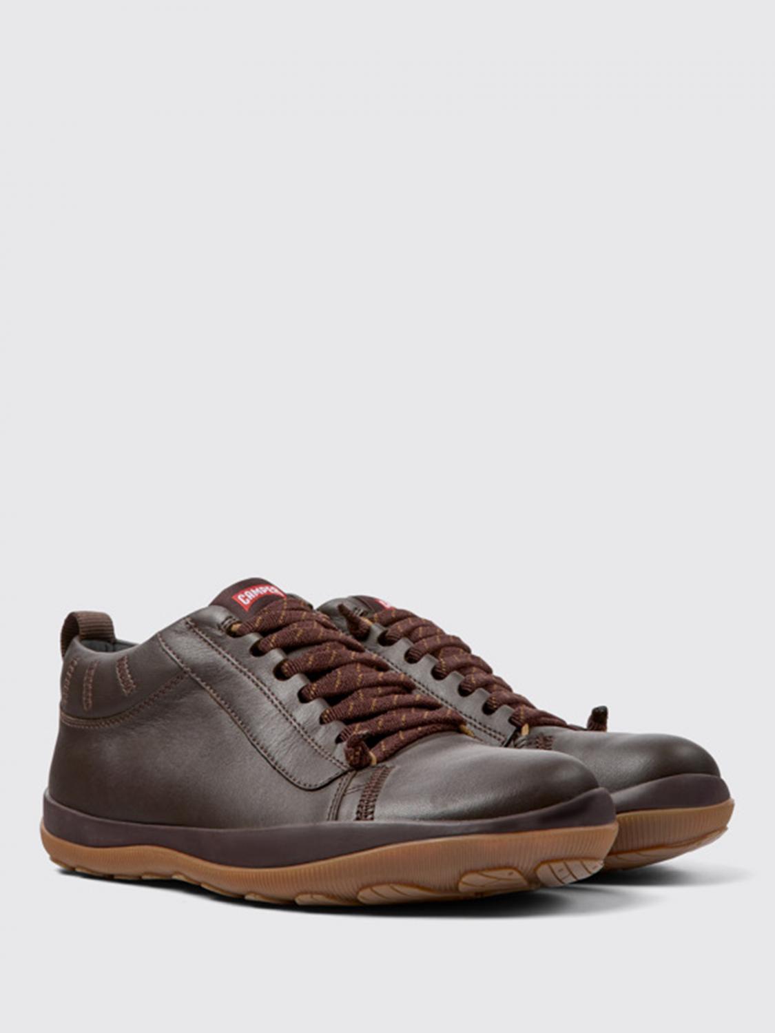CAMPER SNEAKERS: Sneakers Peu Pista Gore-Tex Camper in pelle, Marrone - Img 2