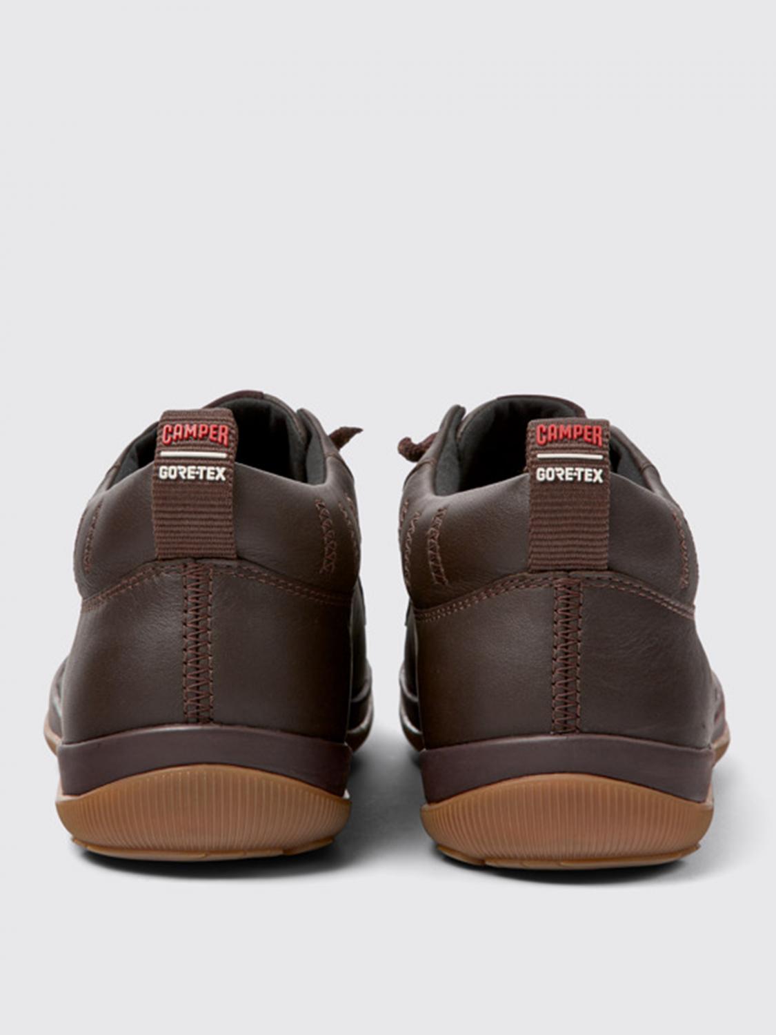 CAMPER SNEAKERS: Sneakers Peu Pista Gore-Tex Camper in pelle, Marrone - Img 4