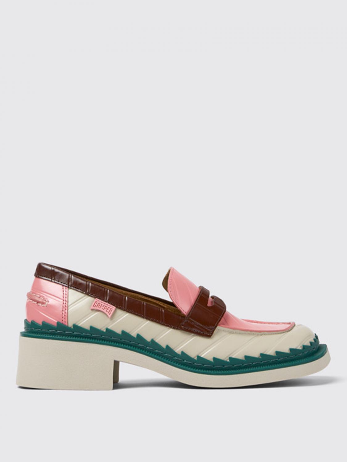 Camper Twins moccasins in multicolor leather - Multicolor
