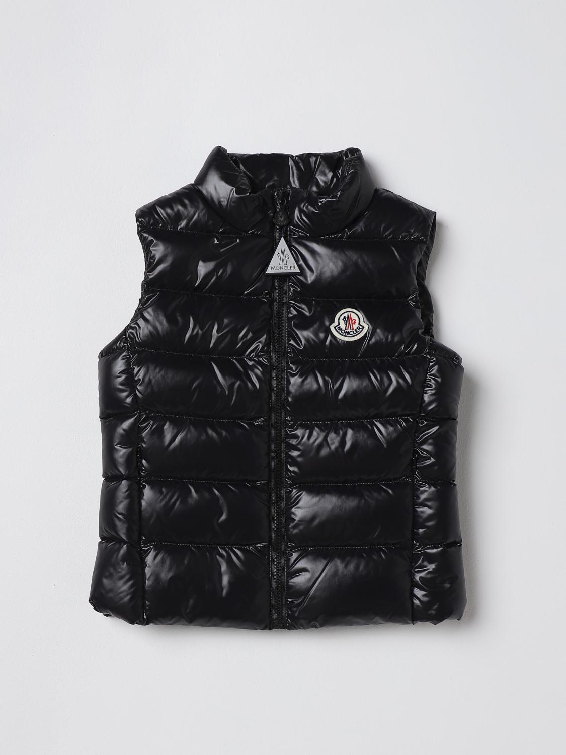 MONCLER CHALECO: Chaqueta niños Moncler, Negro - Img 1