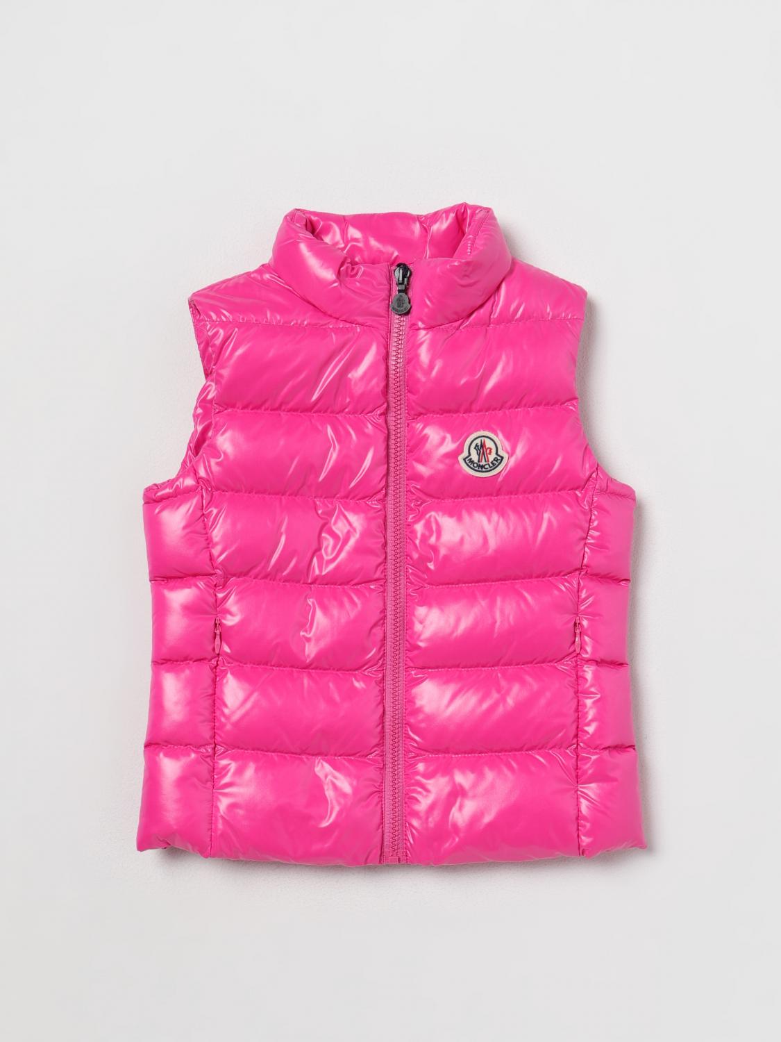 MONCLER WESTE: Jacke kinder Moncler, Fuchsia - Img 1