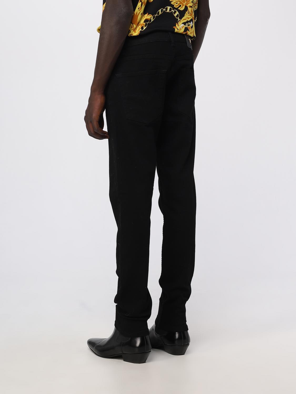 VERSACE JEANS COUTURE JEANS: Jeans hombre Versace Jeans Couture, Negro - Img 2