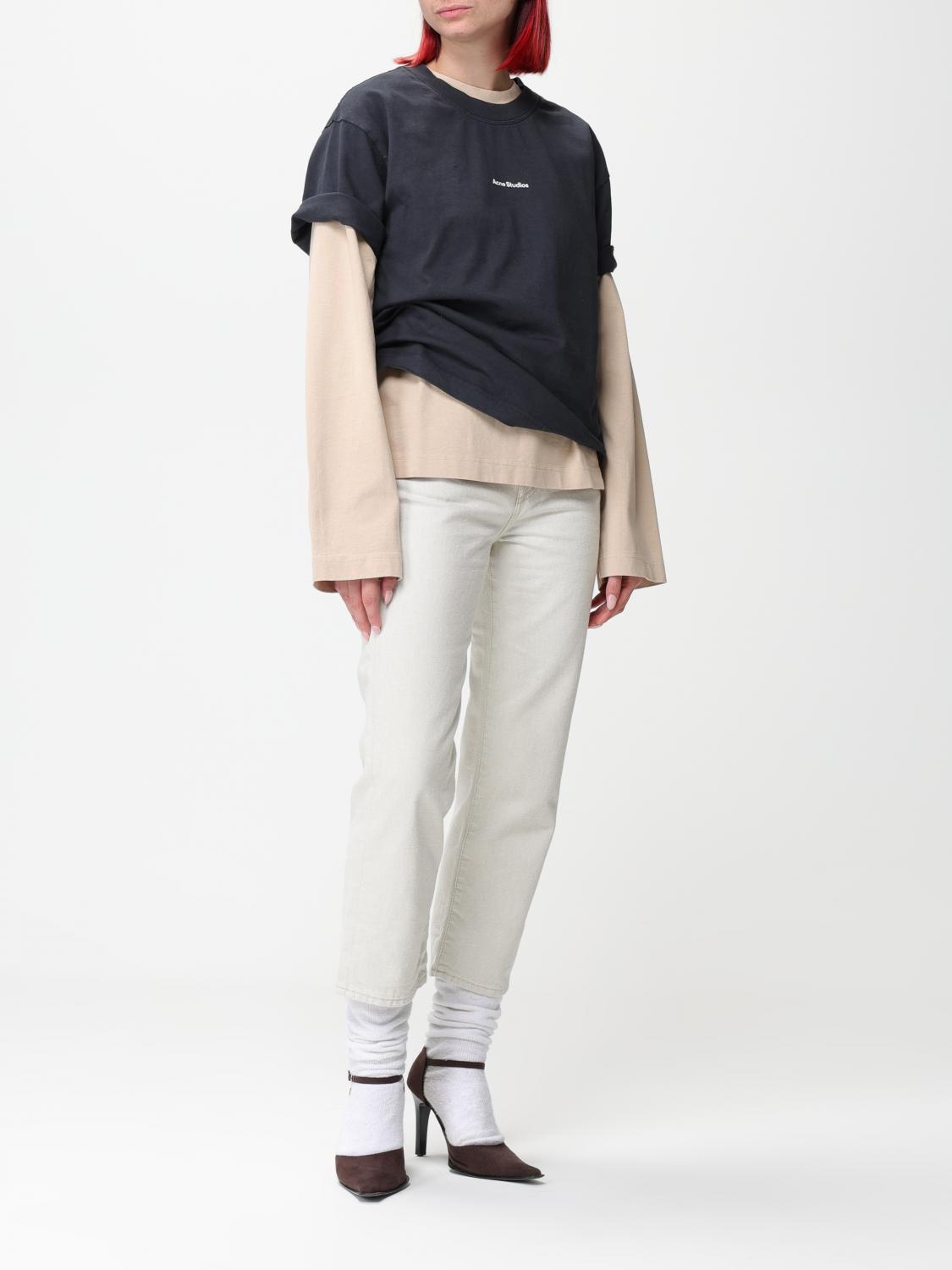 ACNE STUDIOS CAMISETA: Camiseta mujer Acne Studios, Negro - Img 2