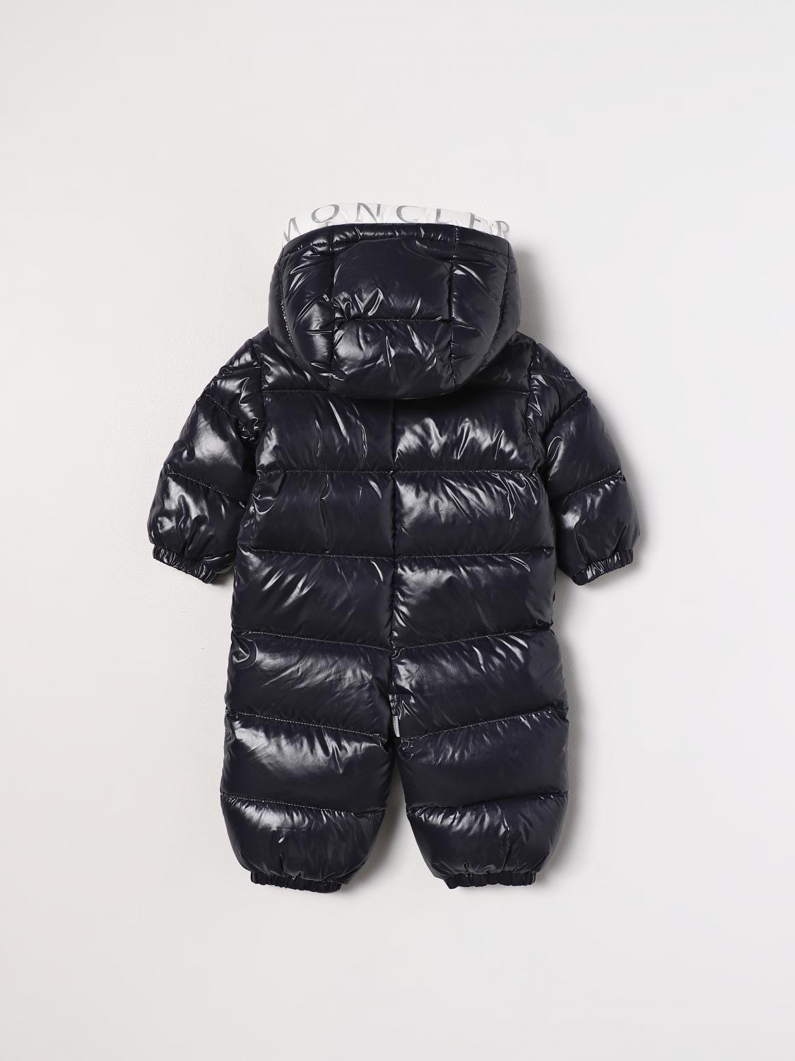 MONCLER MONO: Chaqueta niños Moncler, Azul Oscuro - Img 2