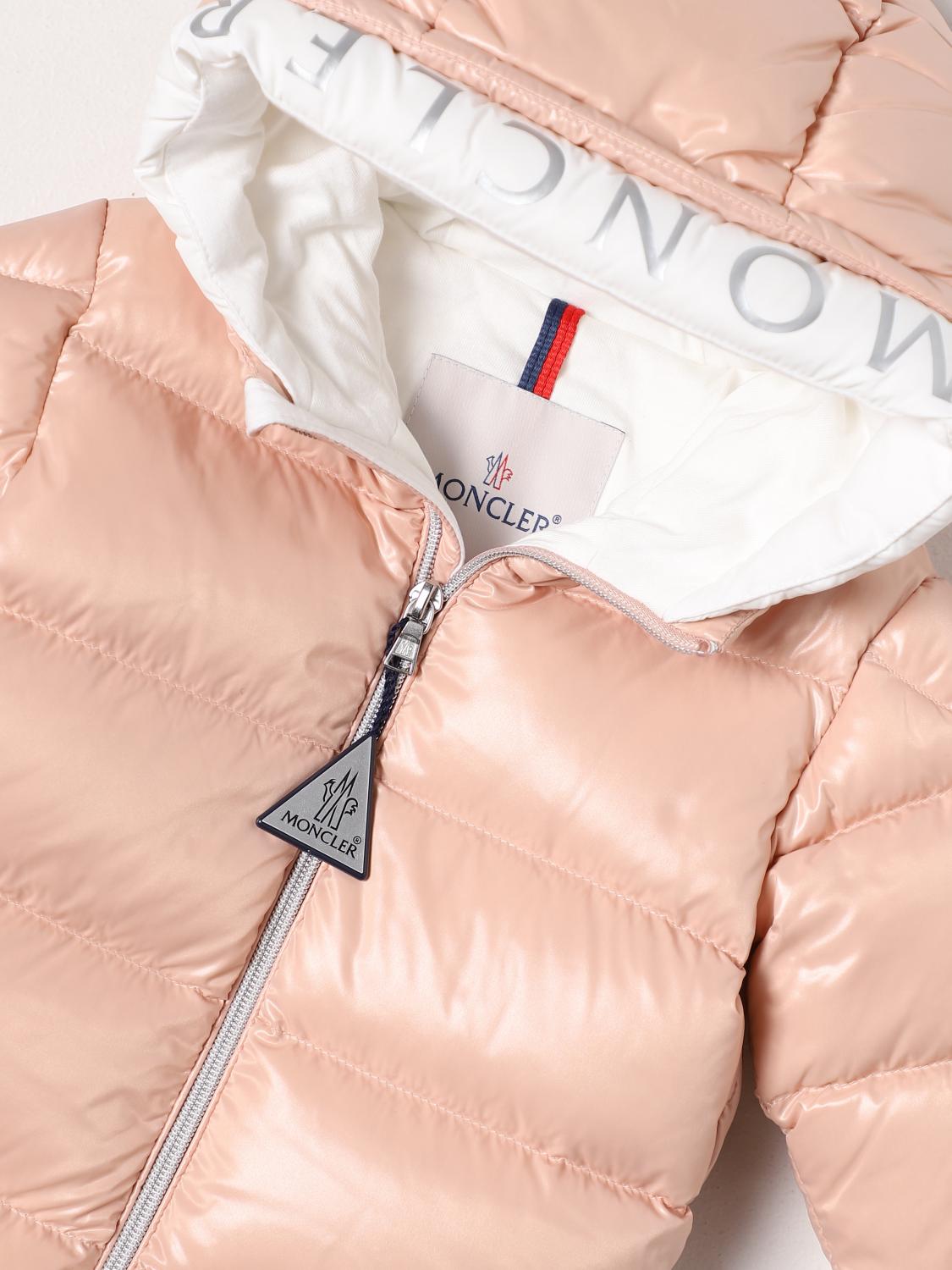 MONCLER TRACKSUIT: Jacket kids Moncler, Pink - Img 3