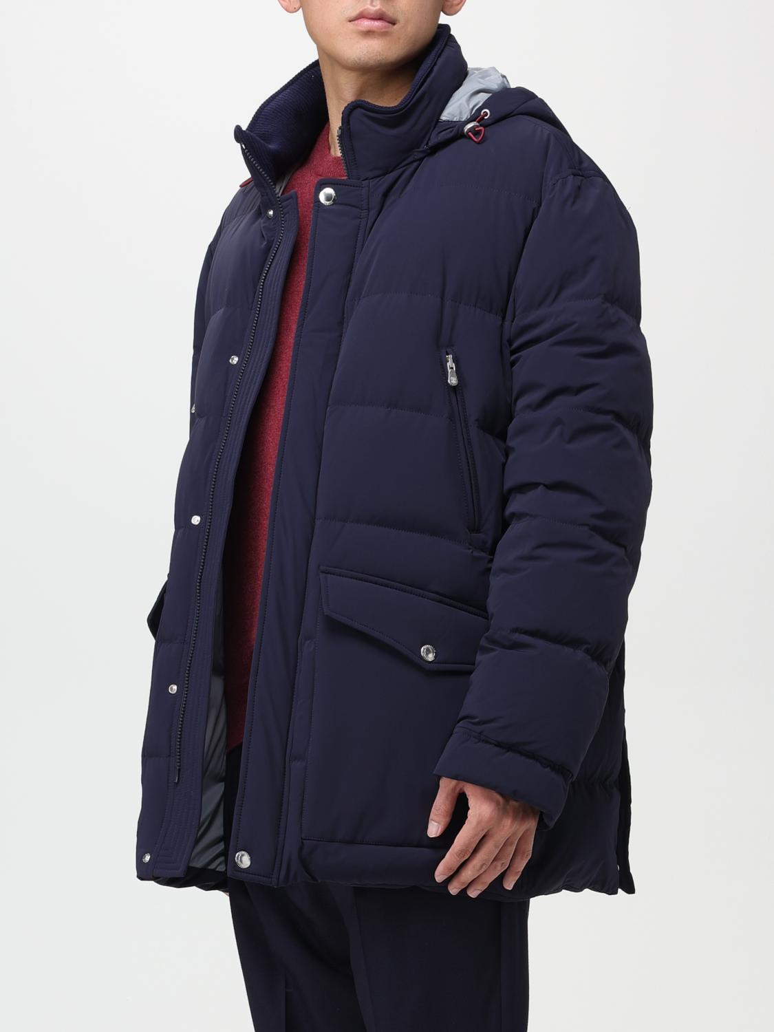 BRUNELLO CUCINELLI GIACCA: Piumino Brunello Cucinelli in nylon trapuntato, Blue - Img 4