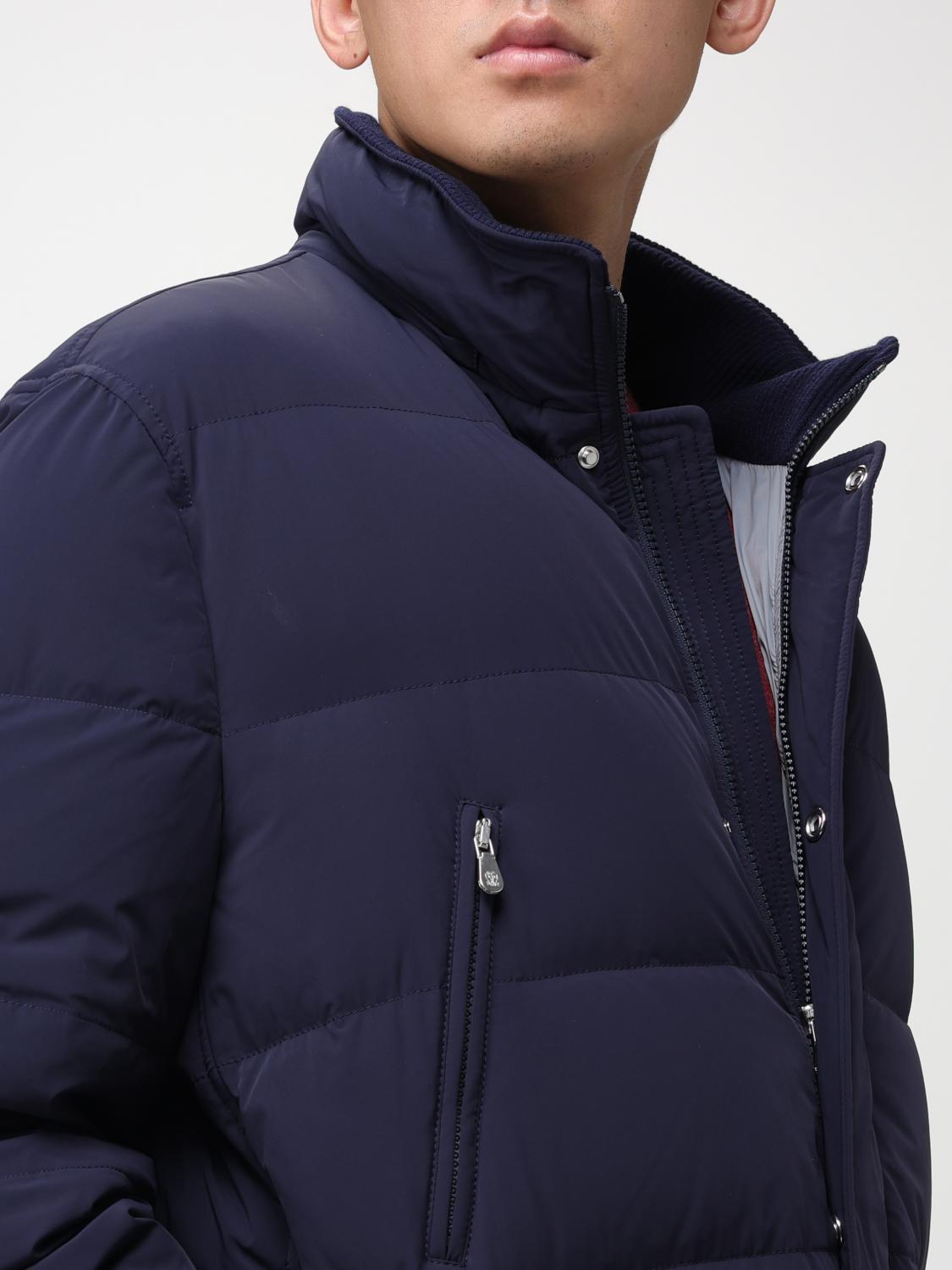 BRUNELLO CUCINELLI GIACCA: Piumino Brunello Cucinelli in nylon trapuntato, Blue - Img 5
