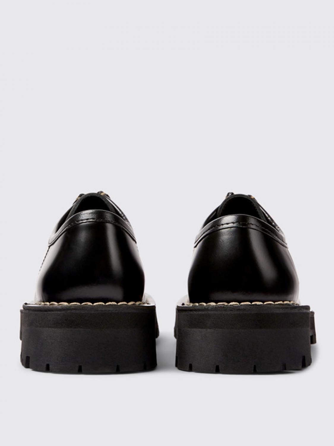 CAMPERLAB SCARPE STRINGATE: Stringata Eki CamperLab in pelle, Nero - Img 4