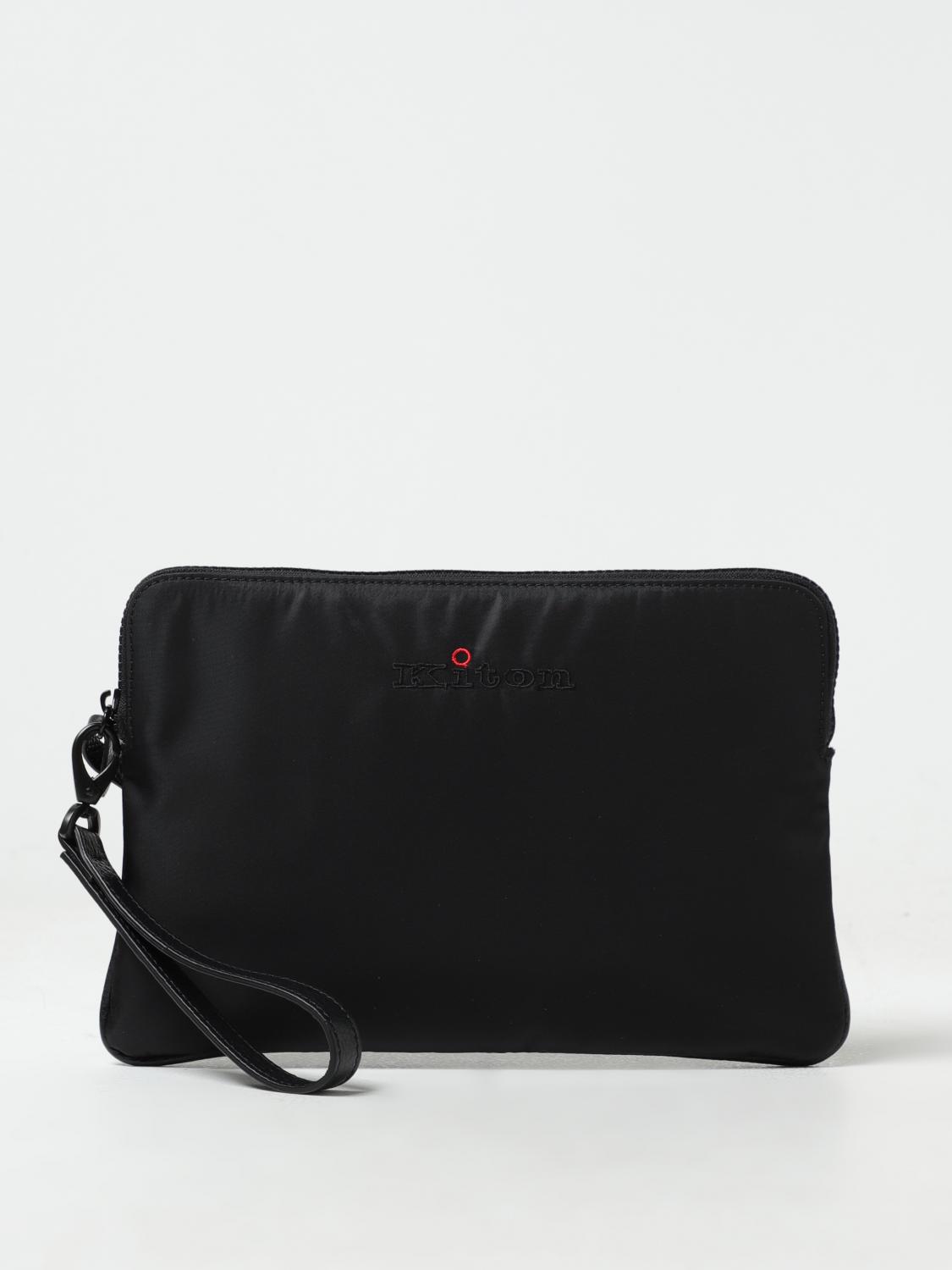 KITON BRIEFCASE: Backpack men Kiton, Black - Img 1
