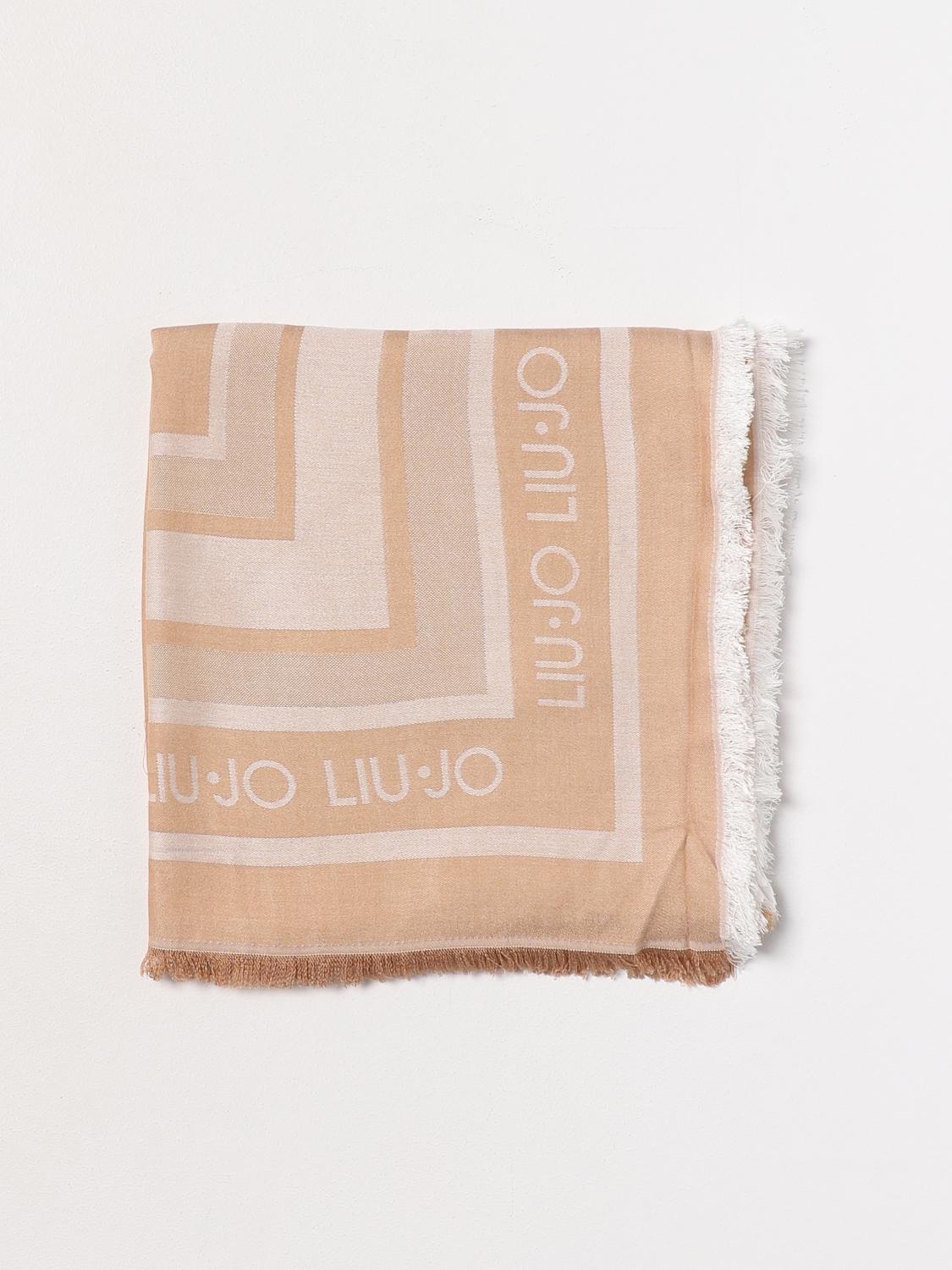 LIU JO: Scarf woman - Camel | Liu Jo scarf 2F3082T0300