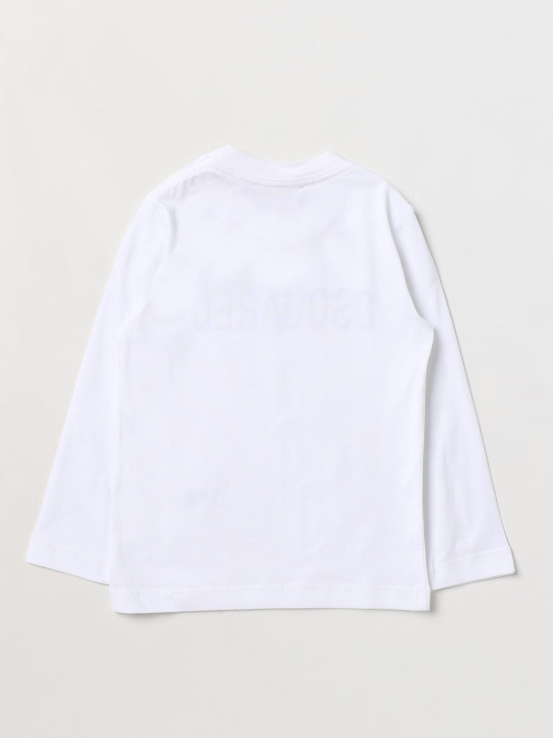 DSQUARED2 CAMISETA: Camiseta niños Dsquared2 Junior, Blanco - Img 2