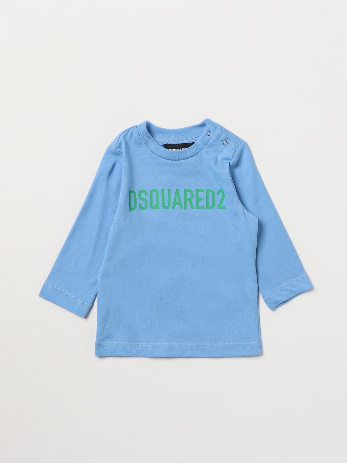 DSQUARED2 CAMISETA: Camiseta niños Dsquared2 Junior, Azul Claro - Img 1