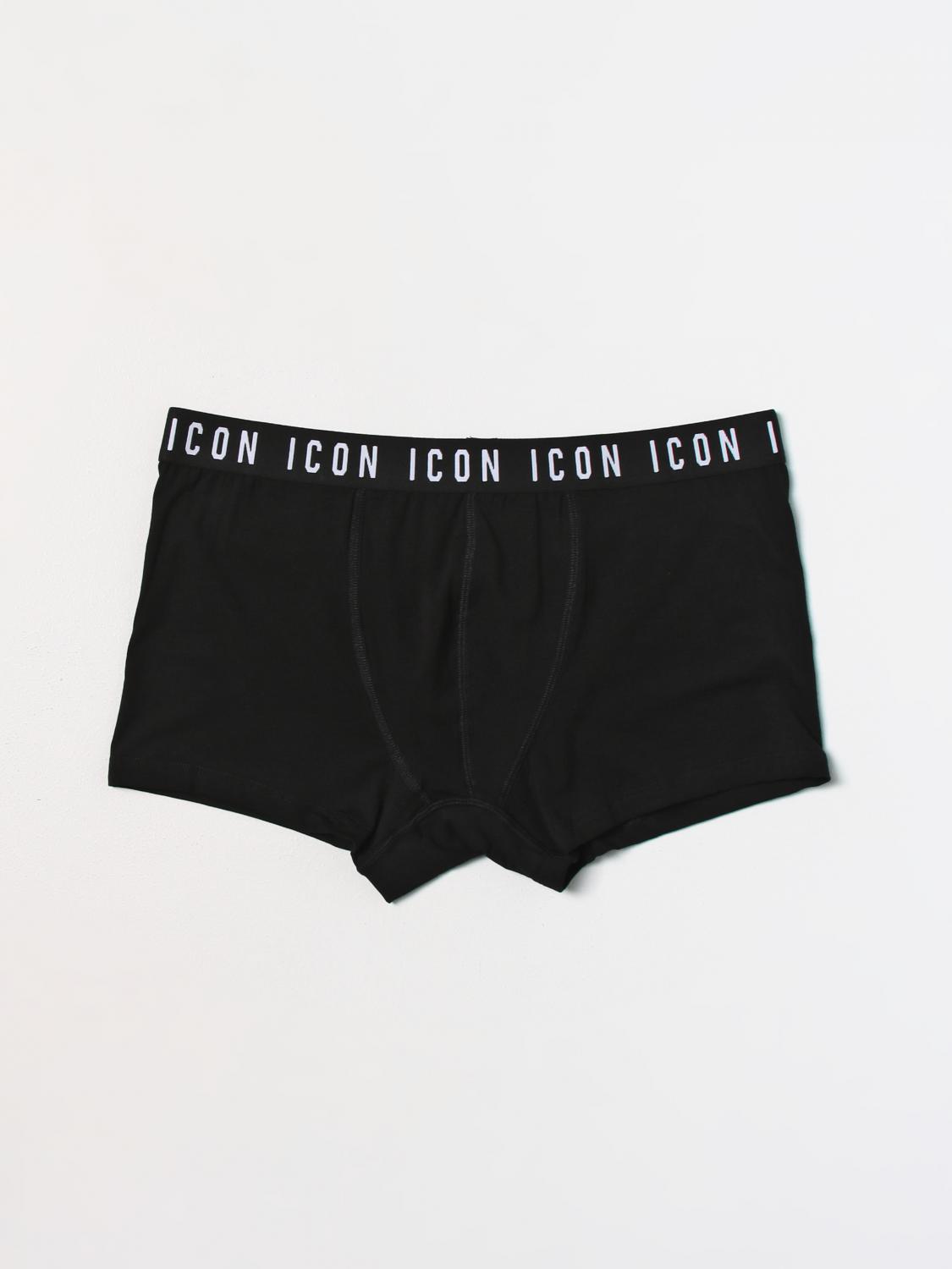 DSQUARED2 UNDERWEAR: Underwear men Dsquared2, Black - Img 1