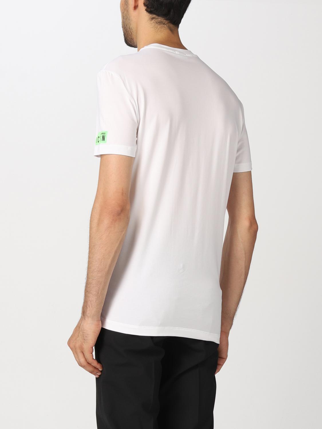 DSQUARED2 T-SHIRT: T-shirt homme Dsquared2, Blanc - Img 3