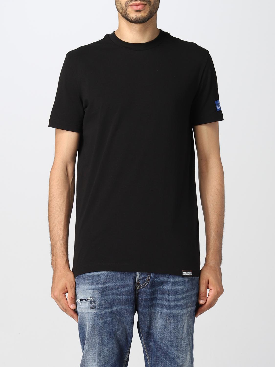 DSQUARED2 CAMISETA: Camiseta hombre Dsquared2, Negro - Img 1
