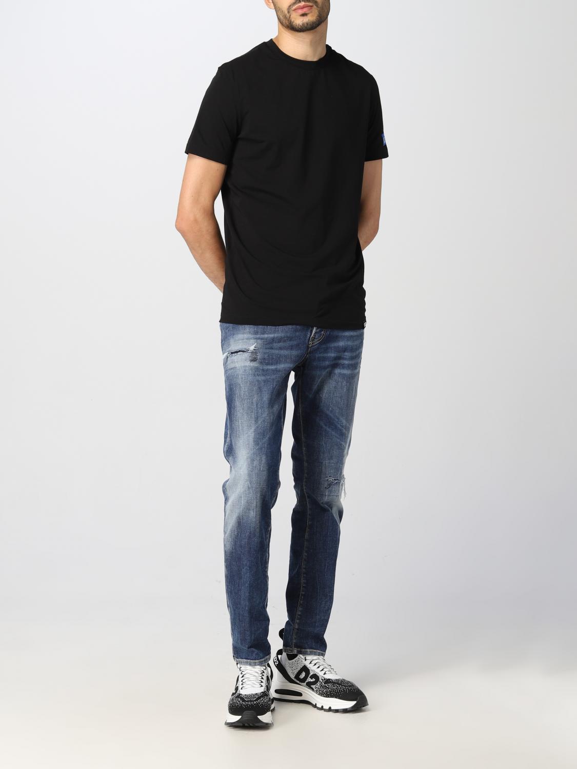 DSQUARED2 CAMISETA: Camiseta hombre Dsquared2, Negro - Img 2