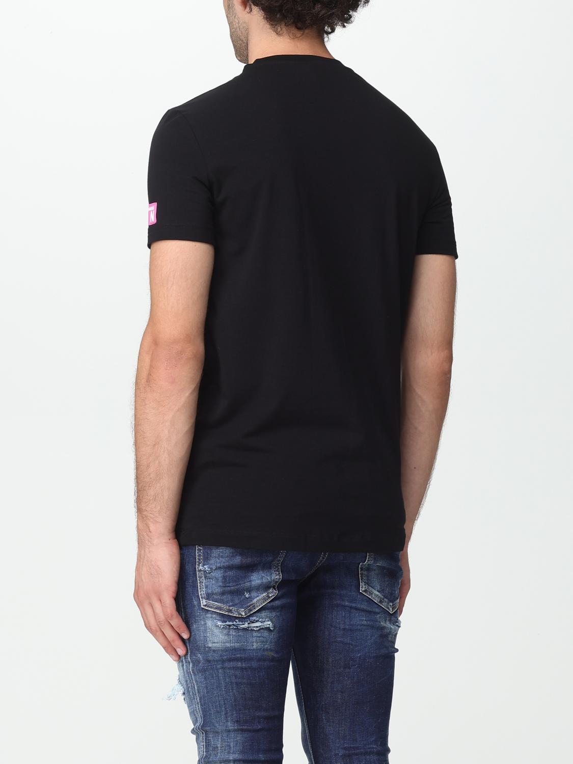 DSQUARED2 CAMISETA: Camiseta hombre Dsquared2, Negro 2 - Img 2