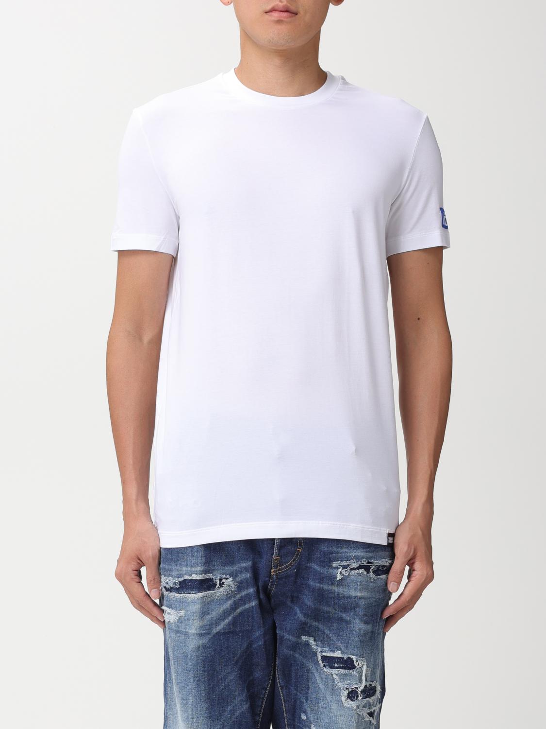 DSQUARED2 CAMISETA: Camiseta hombre Dsquared2, Blanco 1 - Img 1