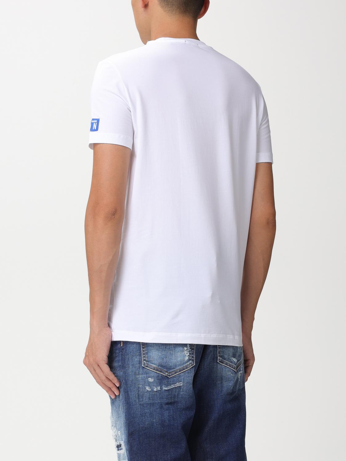 DSQUARED2 CAMISETA: Camiseta hombre Dsquared2, Blanco 1 - Img 3