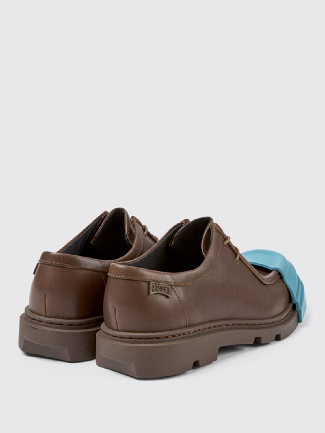 Camper Junction lace-up shoes in leather - Brown | K201469-012