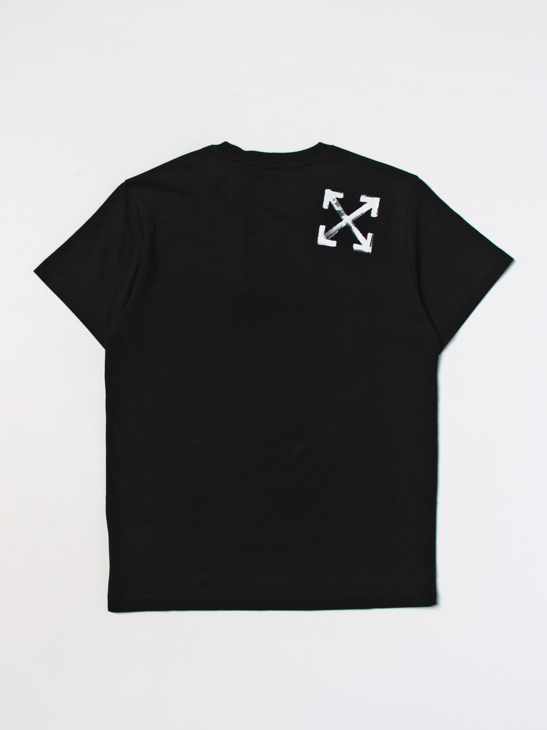 OFF-WHITE KIDS CAMISETA: Camiseta niños Off-white, Negro - Img 2