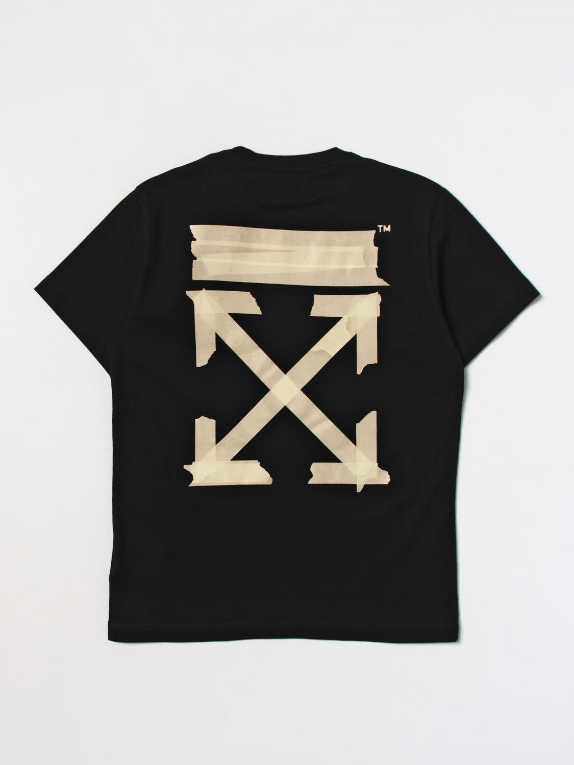 OFF-WHITE KIDS CAMISETA: Camiseta niños Off-white, Negro - Img 2