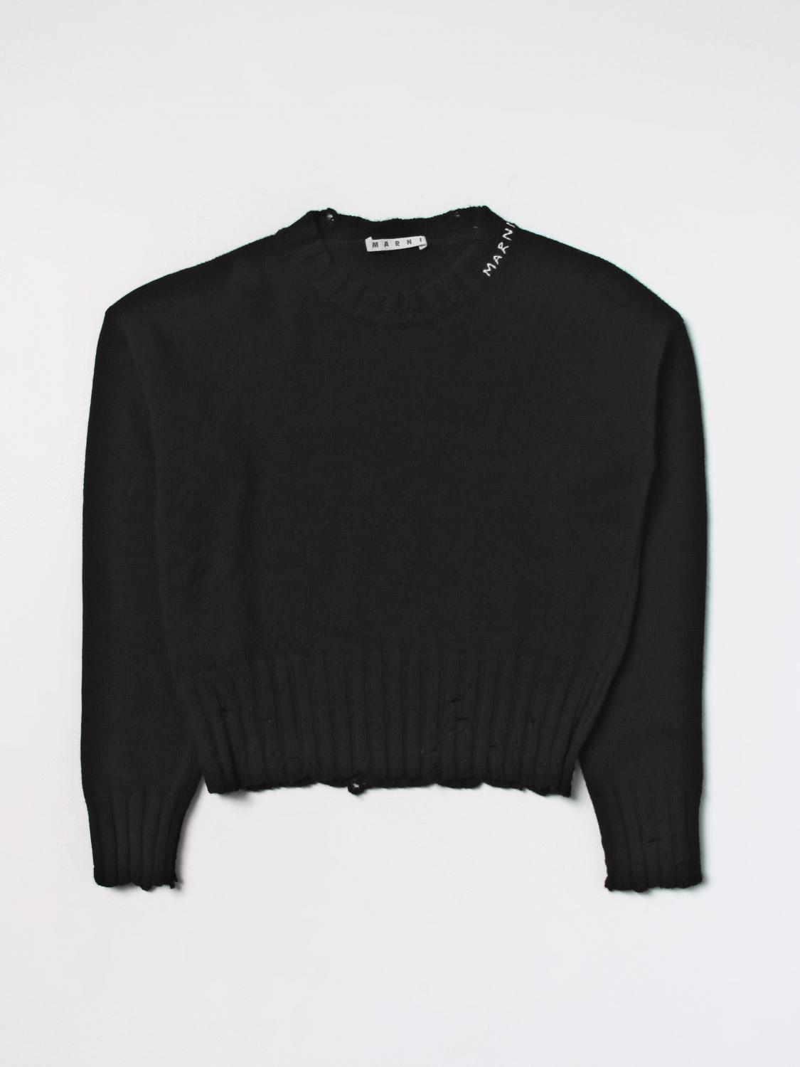 MARNI PULLOVER: Pullover kinder Marni, Schwarz - Img 1