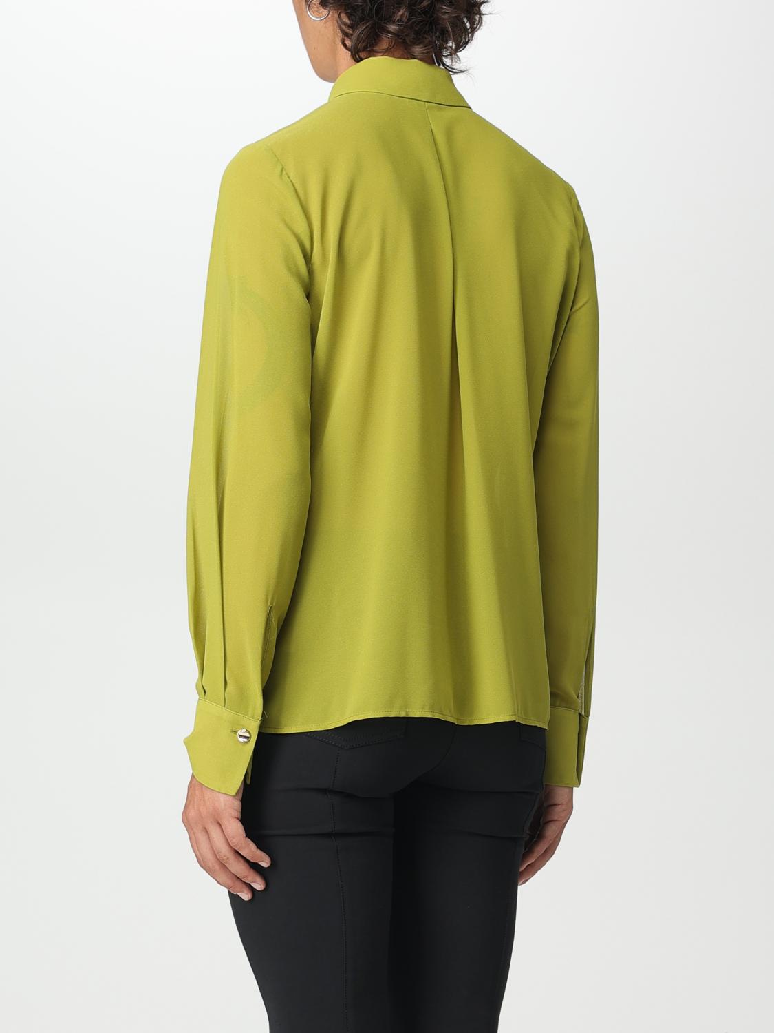 ELISABETTA FRANCHI CAMISA: Camisa mujer Elisabetta Franchi, Verde - Img 2