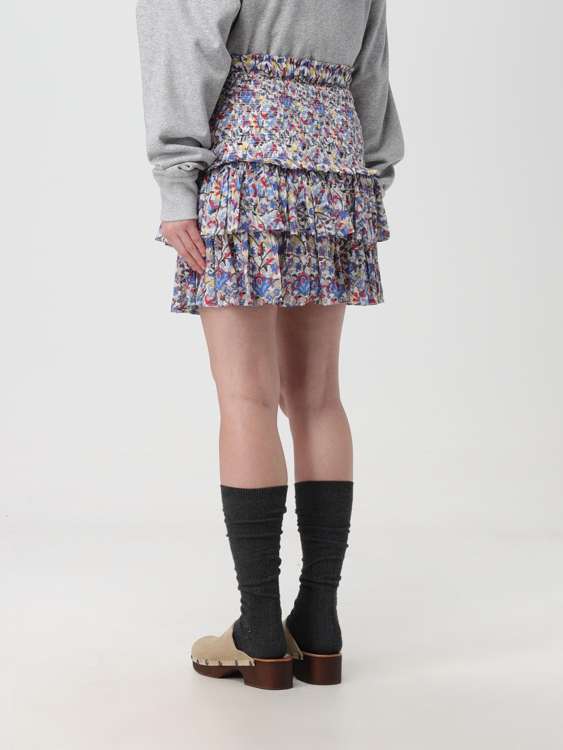 ISABEL MARANT ETOILE FALDA: Falda mujer Isabel Marant Etoile, Azul Oscuro 1 - Img 3