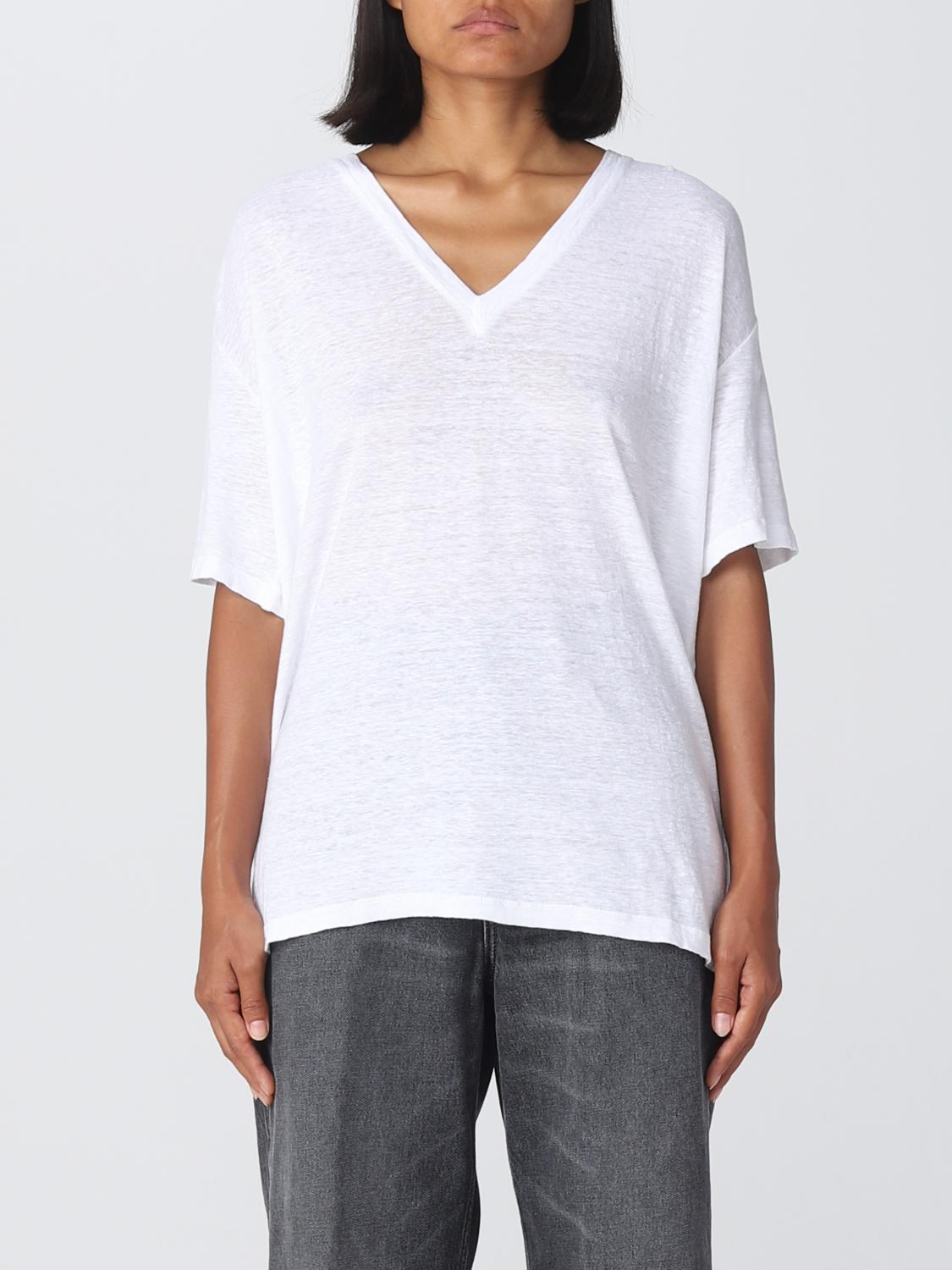 ISABEL MARANT ETOILE CAMISETA: Camiseta mujer Isabel Marant Etoile, Blanco - Img 1
