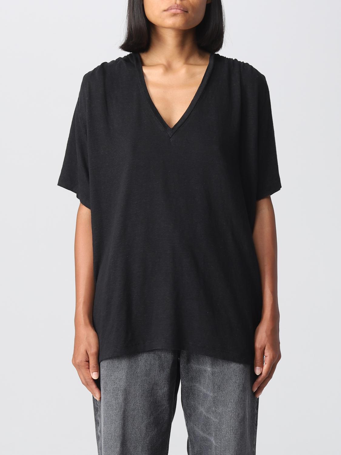 ISABEL MARANT ETOILE CAMISETA: Camiseta mujer Isabel Marant Etoile, Negro - Img 1