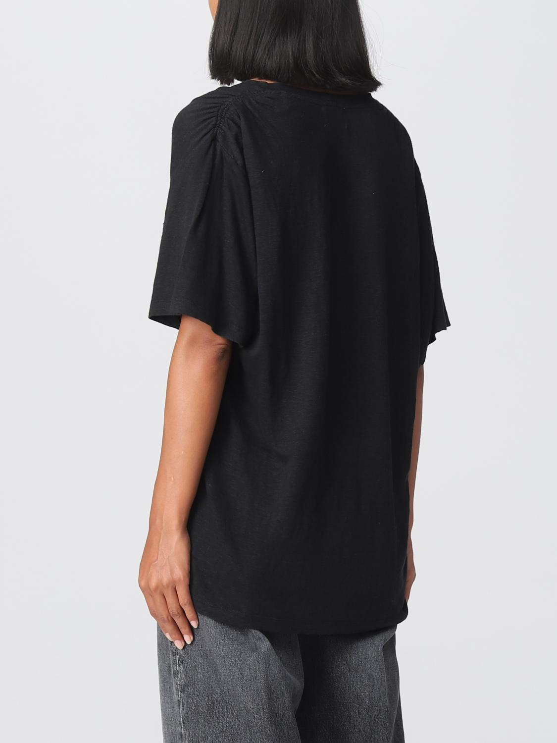 ISABEL MARANT ETOILE CAMISETA: Camiseta mujer Isabel Marant Etoile, Negro - Img 3
